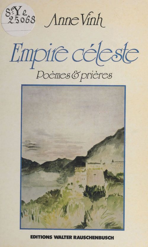 Couverture ebook de Empire céleste : poèmes et prières, de Anne Vinh