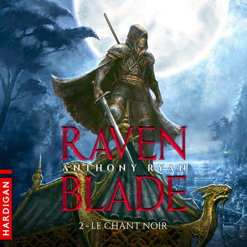 audiobook cover of Le Chant noir, by Anthony Ryan