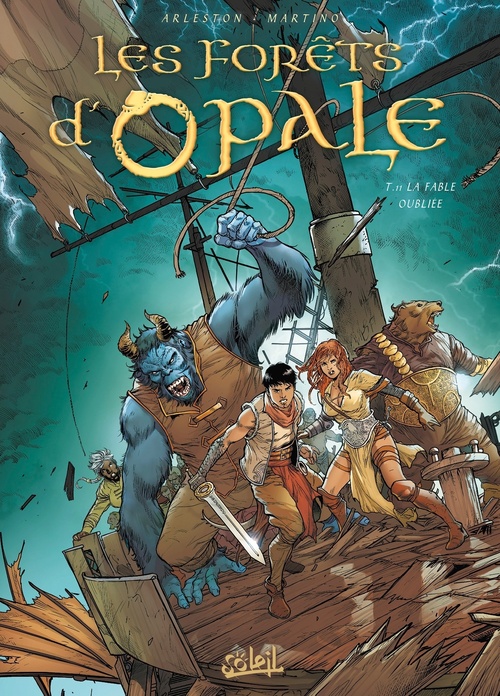 Couverture ebook de Les Forêts d'Opale T11 - La Fable oubliée, de Christophe Arleston