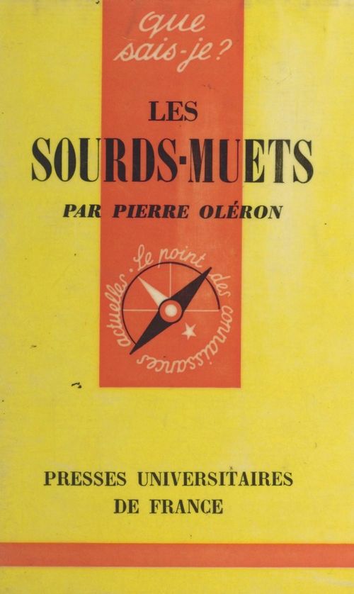 Couverture ebook de Les sourds-muets, de Pierre Oléron