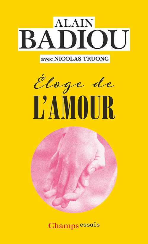 ebook cover of Éloge de l'amour, by Alain Badiou