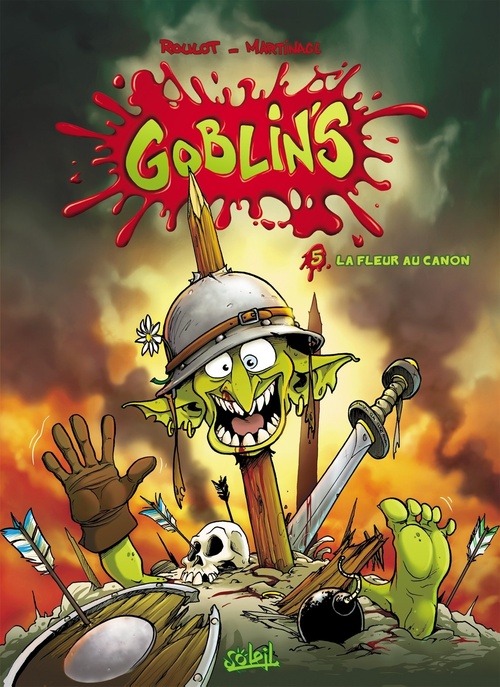 Couverture ebook de Goblin's T05 - La Fleur au canon, de Tristan Roulot