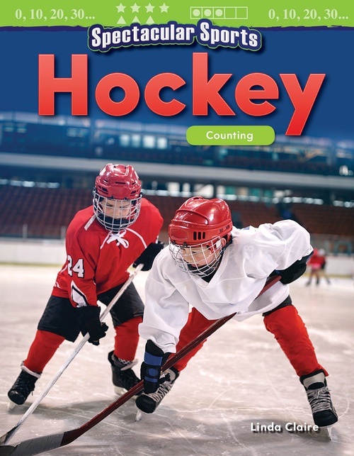 Couverture ebook de Spectacular Sports: Hockey, de Linda Claire