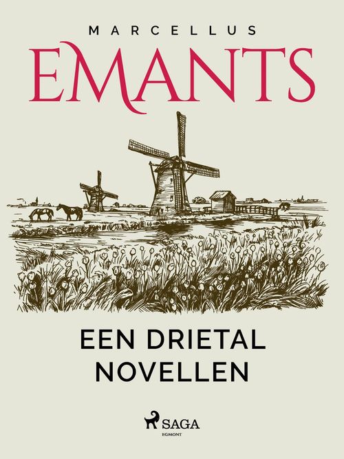 ebook cover of Een drietal novellen, by Marcellus Emants