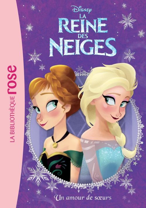 ebook cover of La Reine des Neiges 08 - Un amour de soeurs, by Disney