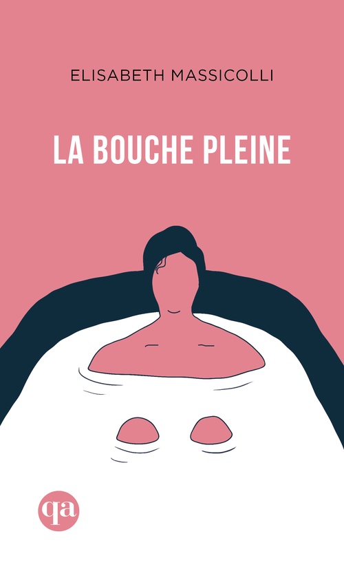 Couverture ebook de La bouche pleine, de Elisabeth Massicoli
