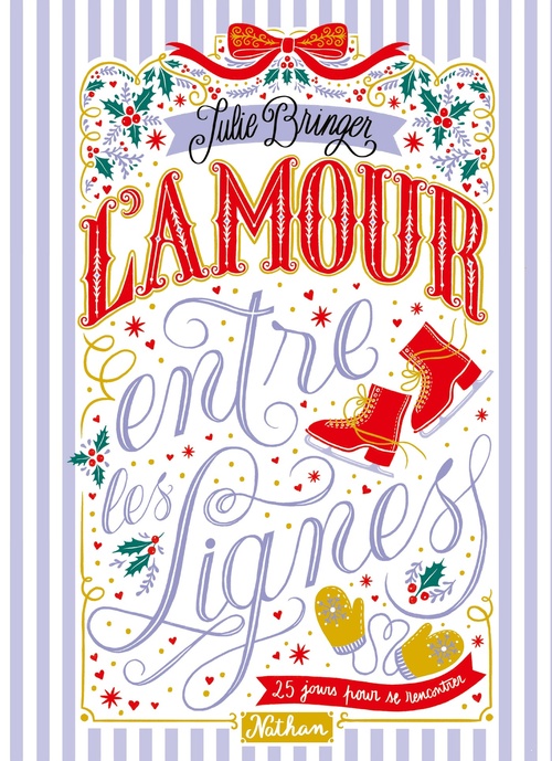 ebook cover of L'amour entre les lignes, by Julie Bringer