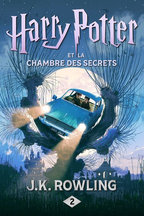 Couverture ebook de Harry Potter et la Chambre des Secrets, de J. K. Rowling