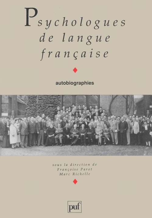 ebook cover of Psychologues de langue française, by Marc Richelle, Didier Stingre