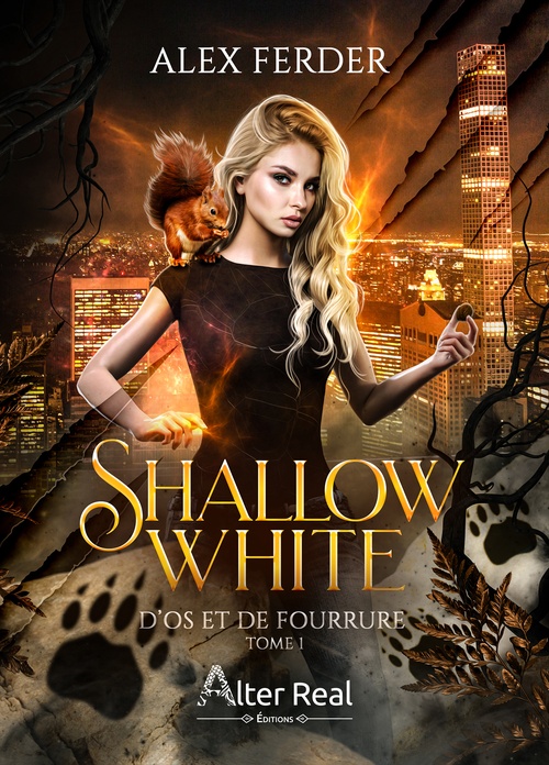 ebook cover of D'os et de fourrure, by Alex Ferder
