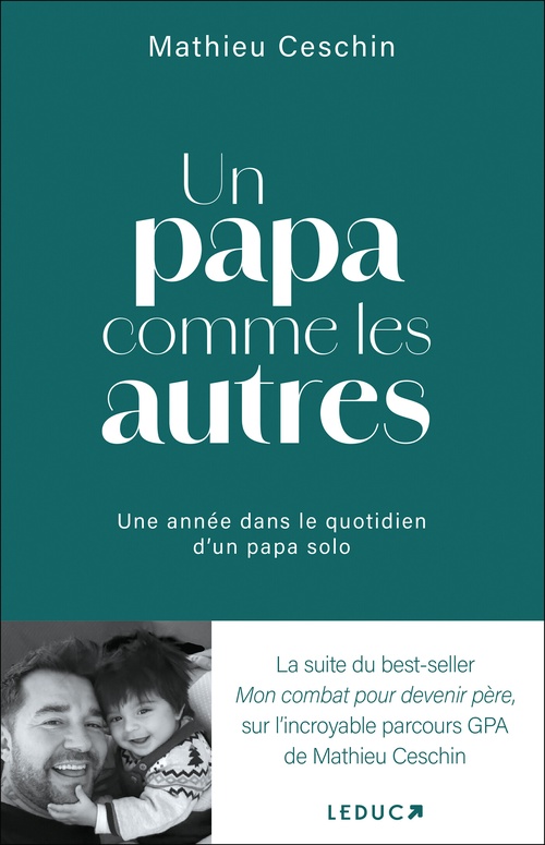 Couverture ebook de Un papa comme les autres, de Mathieu Ceschin