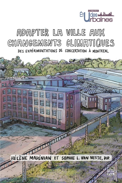 ebook cover of Adapter la ville aux changements climatiques, by