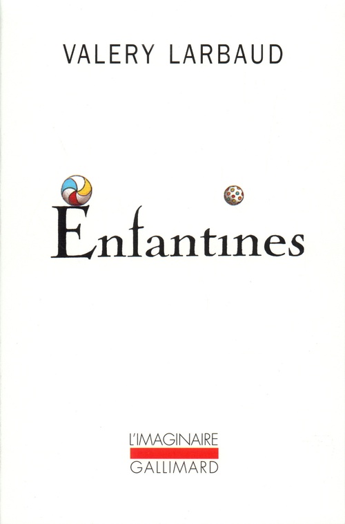 ebook cover of Enfantines, by Valéry Larbaud