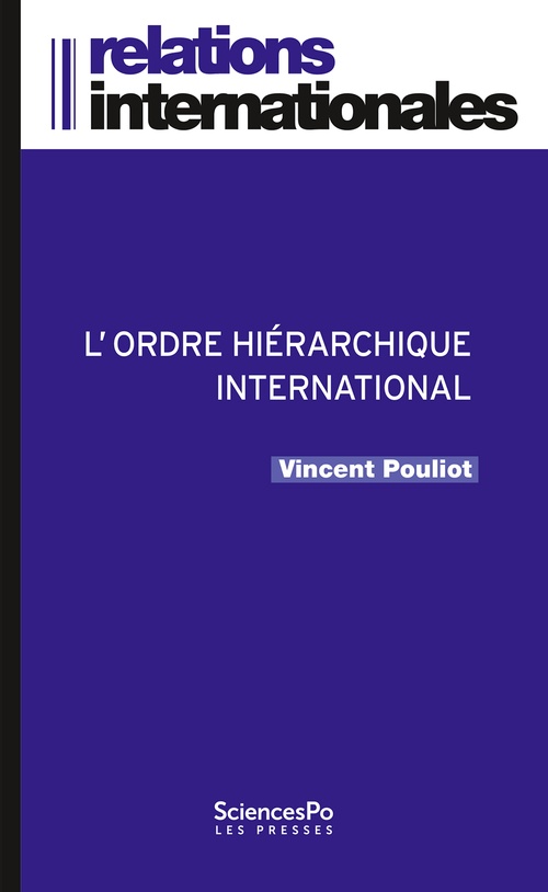 ebook cover of L'ordre hiérarchique international, by Vincent Pouliot