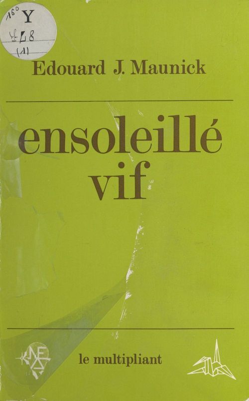 ebook cover of Ensoleillé vif : 50 paroles et une parabase, by Edouard Joseph Maunick