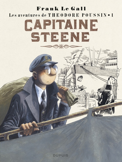 Couverture ebook de Théodore Poussin - Tome 1 - Capitaine Steene, de Frank Le Gall