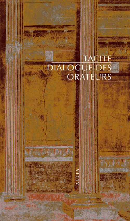 Couverture ebook de Le Dialogue des orateurs, de TACITE