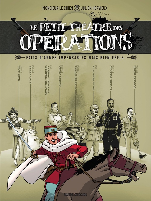 Couverture ebook de Le petit théâtre des opérations - Tome 2, de Julien Hervieux