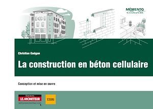 ebook cover of La construction en béton cellulaire, by Christian Guégan