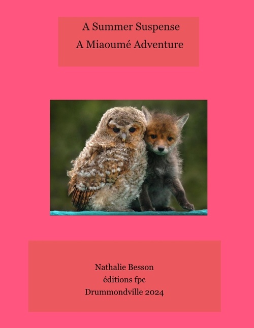 Couverture ebook de A Summer Suspense, de Nathalie Besson