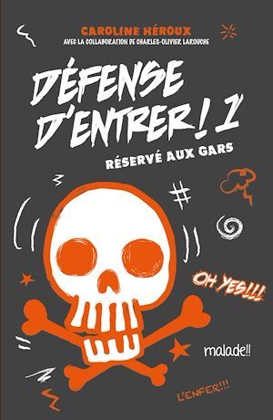 Couverture ebook de Défense d'entrer! T01 - offre découverte, de Caroline Héroux