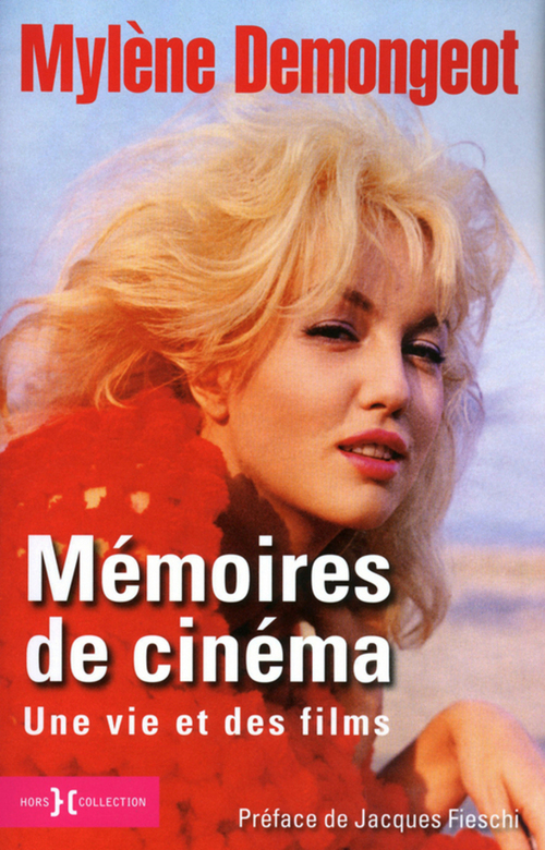 Couverture ebook de Mémoires de cinéma, de Demongeot Mylene