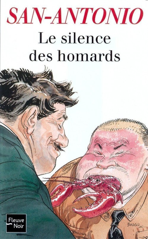 Couverture ebook de Le silence des homards, de San-Antonio