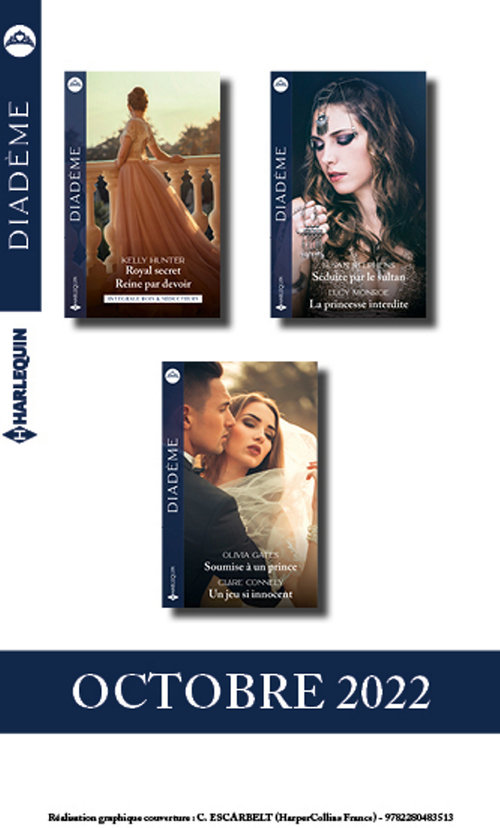 Couverture ebook de Pack mensuel Diadème - 6 romans (Octobre 2022), de Collectif