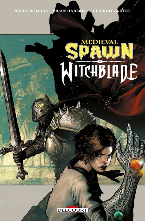 ebook cover of Medieval Spawn / Witchblade, by Brian Holguin