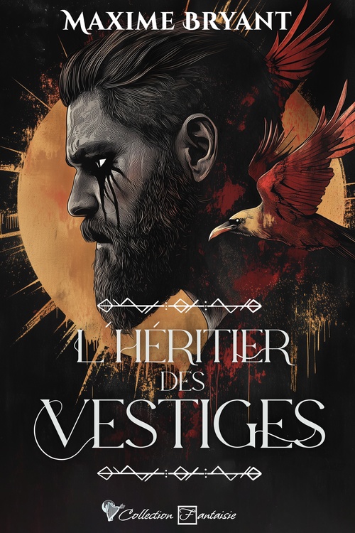 Couverture ebook de L'Héritier des Vestiges (Fantasy viking), de Maxime Bryant