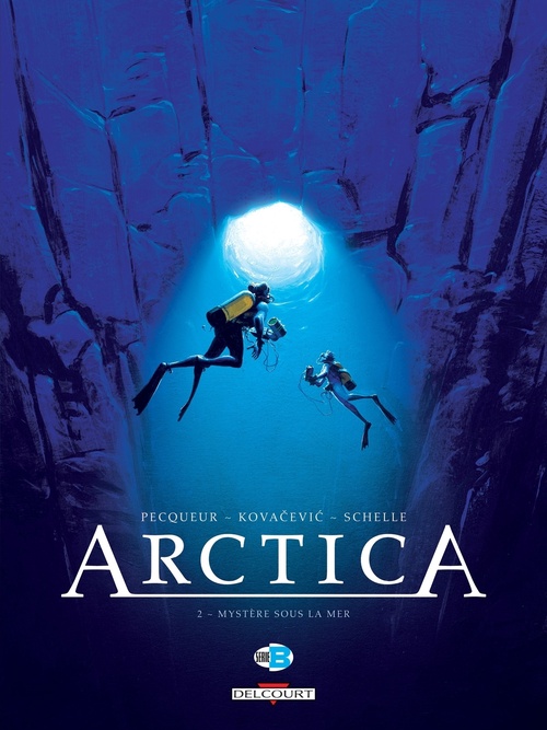 Couverture ebook de Arctica T02 - Mystère sous la mer, de Daniel Pecqueur, Bojan Kovacevic
