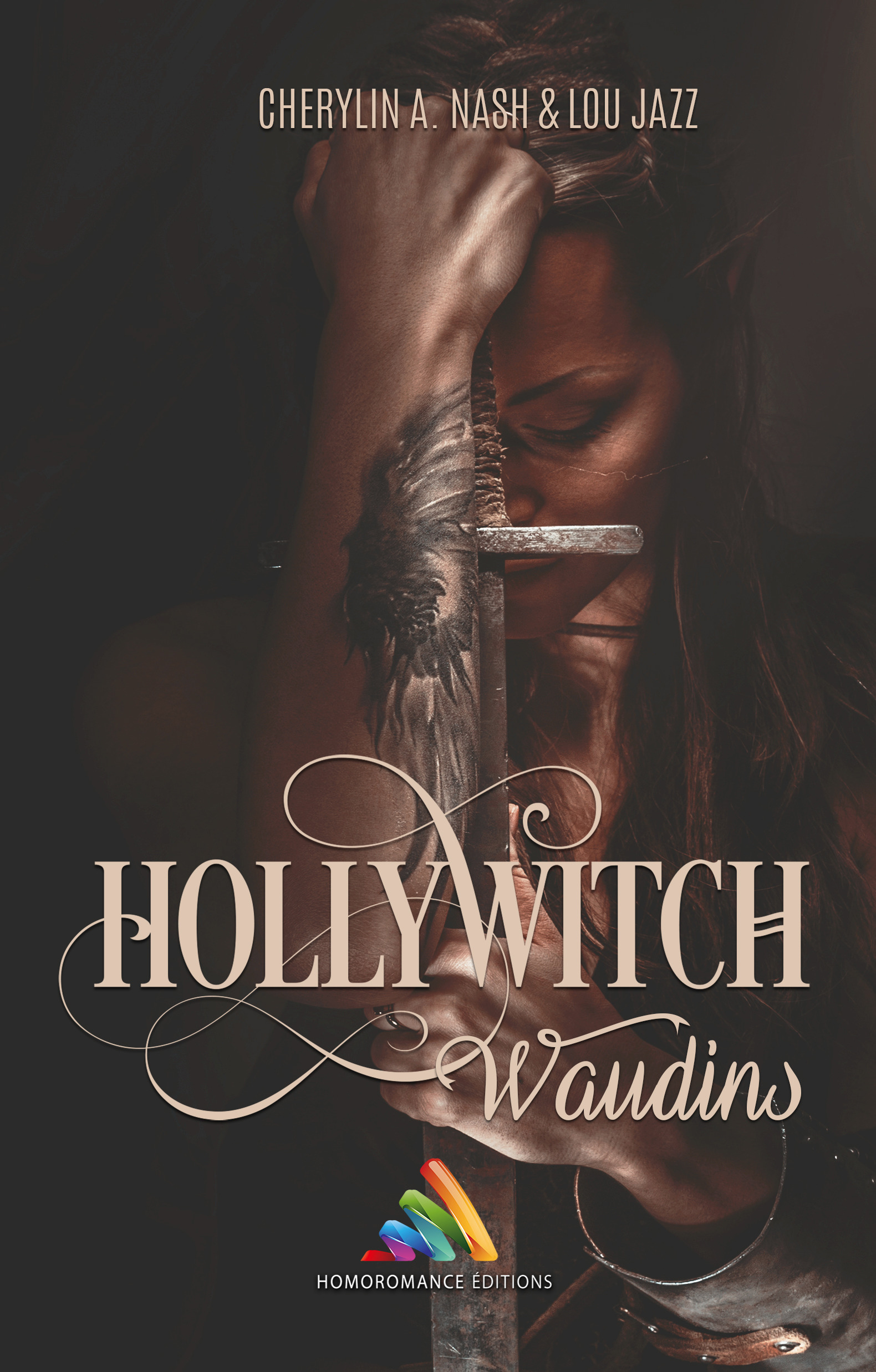 ebook cover of Hollywitch - Waudins (Livre lesbien, roman lesbien), by Cherylin A.Nash, Lou Jazz