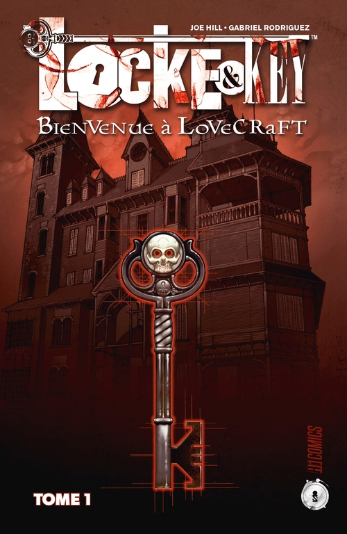 Couverture ebook de Locke & Key, T1 : Bienvenue à Lovecraft, de Joe Hill, Gabriel Rodriguez