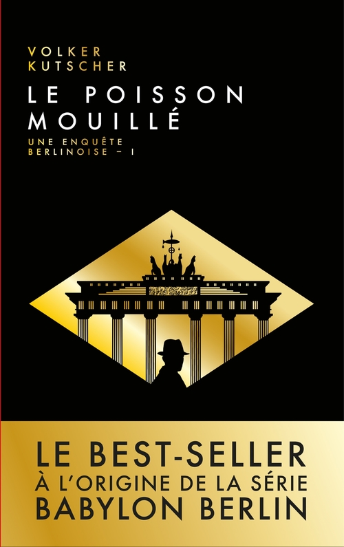 ebook cover of Le poisson mouillé, by Volker Kutscher