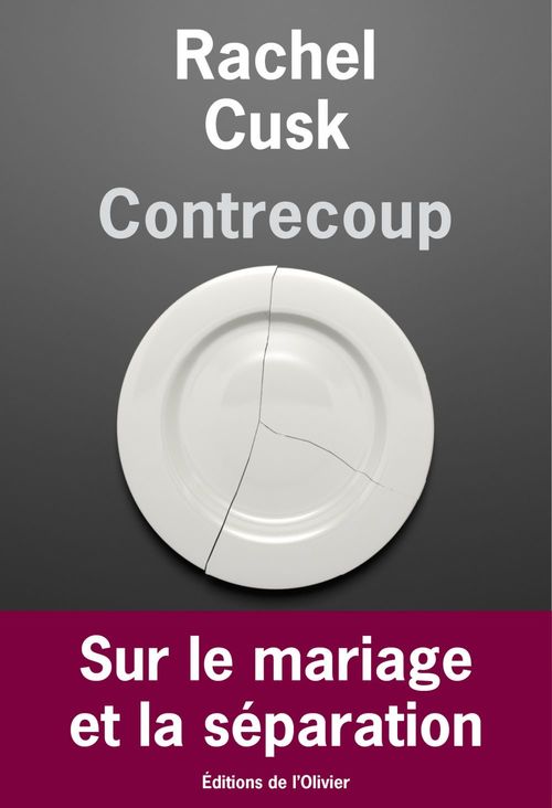 ebook cover of Contrecoup, by Rachel Cusk