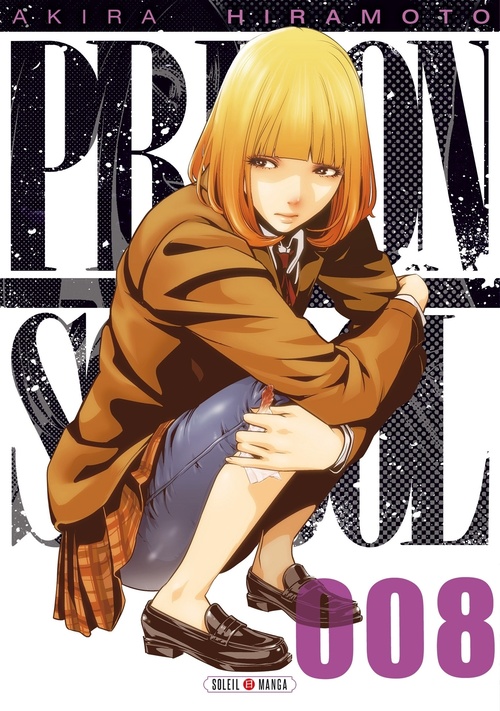 Couverture ebook de Prison school T08, de Akira Hiramoto