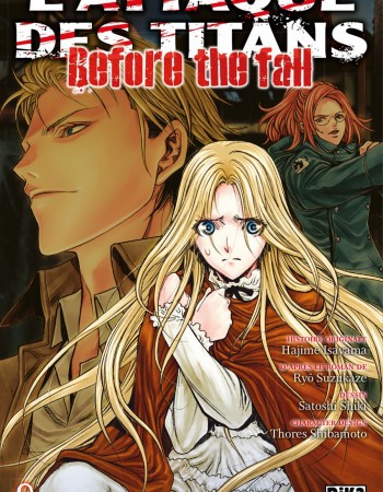 Couverture ebook de L'Attaque des Titans - Before the Fall T08, de Ryô Suzukaze, Satoshi Shiki
