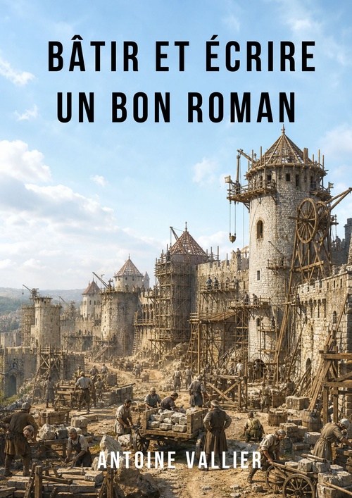 ebook cover of Bâtir et écrire un bon roman, by Antoine Vallier