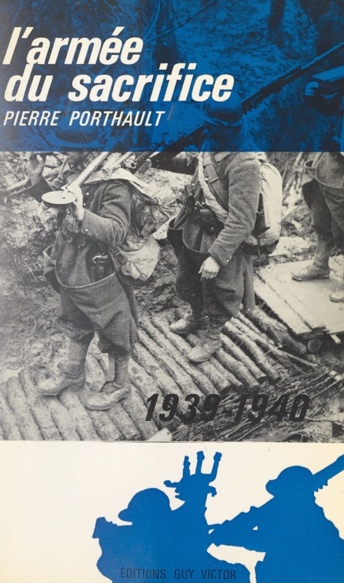 ebook cover of L'armée du sacrifice, by Pierre Porthault