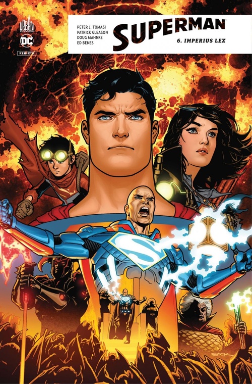 Couverture ebook de Superman Rebirth - Tome 6 - Imperius Lex, de Collectif, Patrick Gleason, Doug Mahnke, Peter J. Tomasi