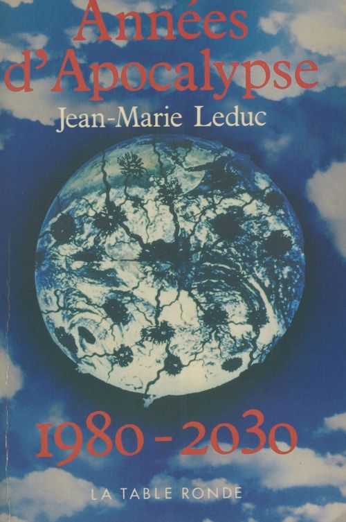 ebook cover of Années d'apocalypse, by Jean-Marie Leduc