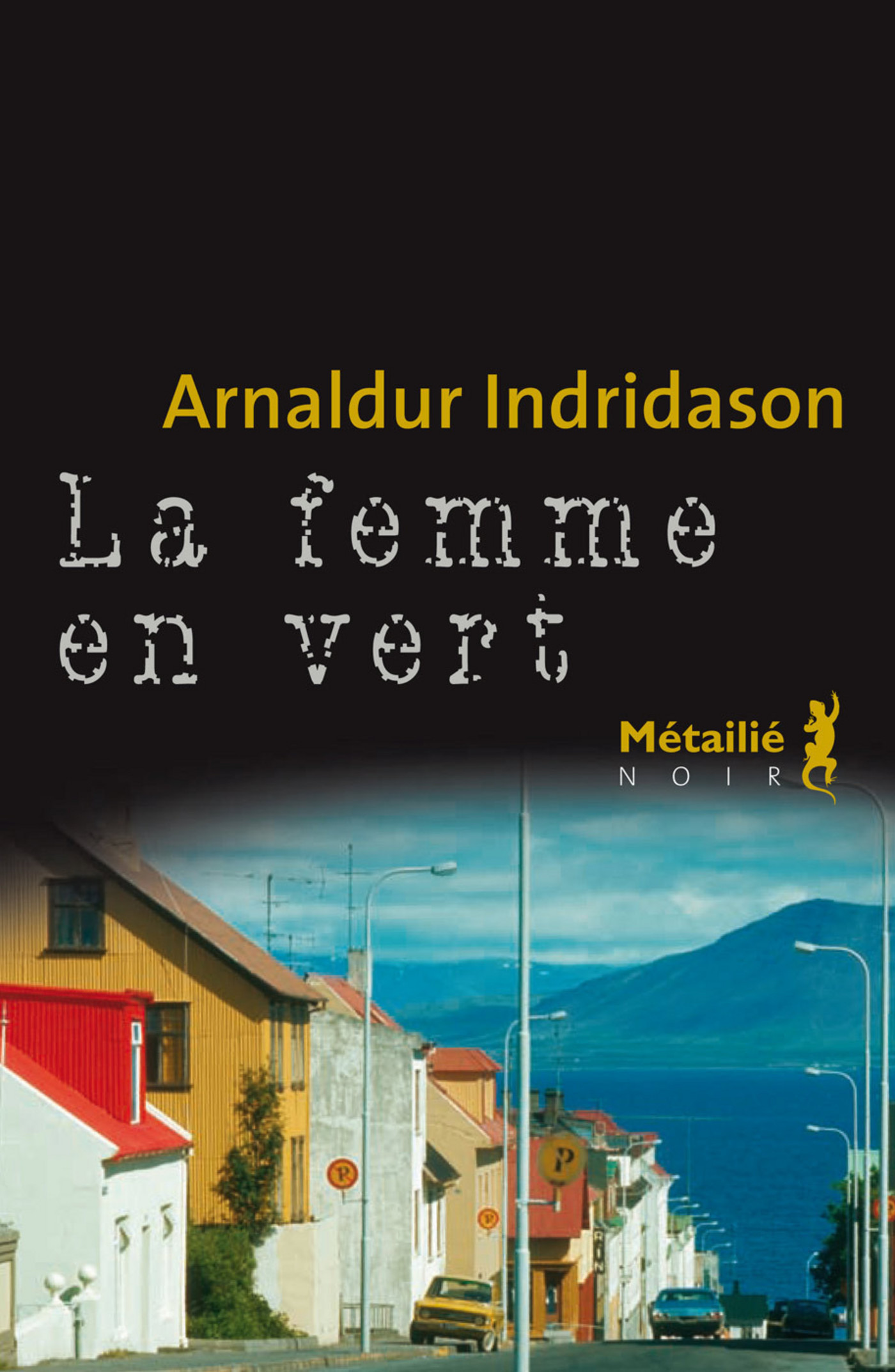 ebook cover of La femme en vert, by Arnaldur Indridason