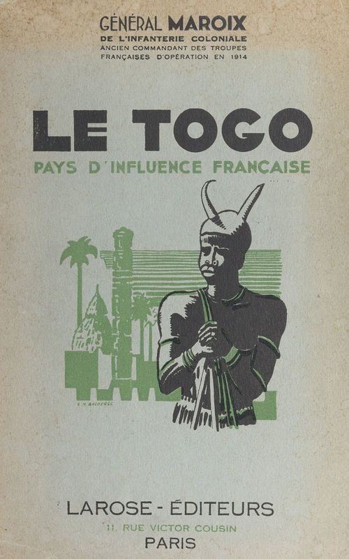 Couverture ebook de Le Togo, de Jean Maroix