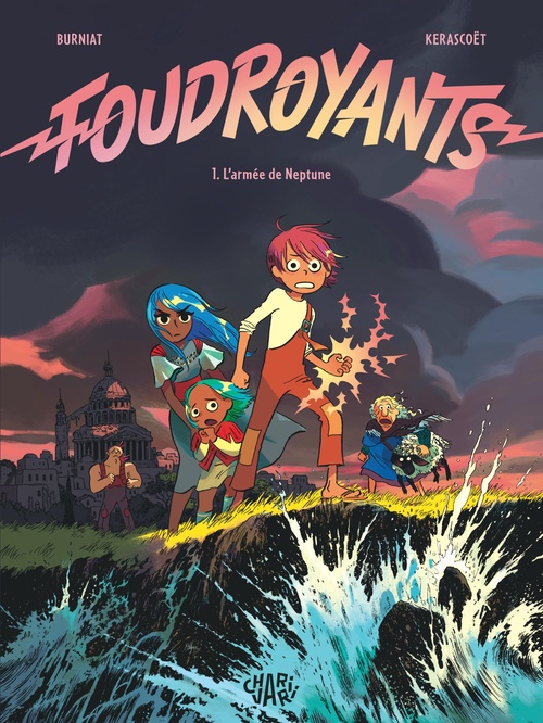 Couverture ebook de Foudroyants - Tome 1 - L´armée de Neptune, de Mathieu Burniat