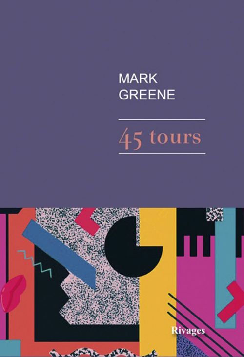 ebook cover of 45 tours, by Mark Greene