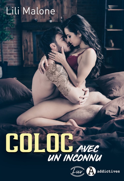 Couverture ebook de Coloc avec un inconnu, de Lili Malone