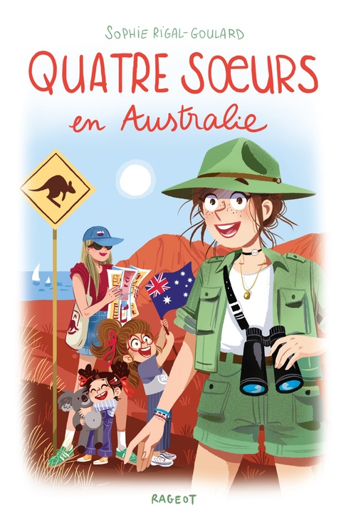 ebook cover of Quatre soeurs en Australie, by Sophie Rigal-Goulard