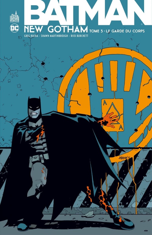 Couverture ebook de Batman - New Gotham - Tome 3, de Collectif, Greg Rucka, Rick Burchett, Shawn Martinbrough