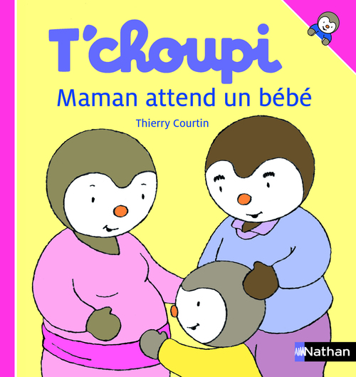 ebook cover of T'choupi - maman attend un bebe, by Thierry Courtin