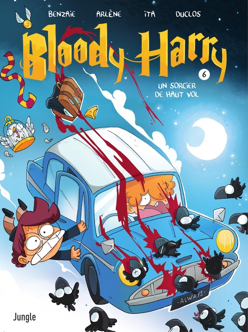 Couverture ebook de Bloody Harry - Tome 6 - Bloody Harry, de Alexandre Arlène, Benzaie